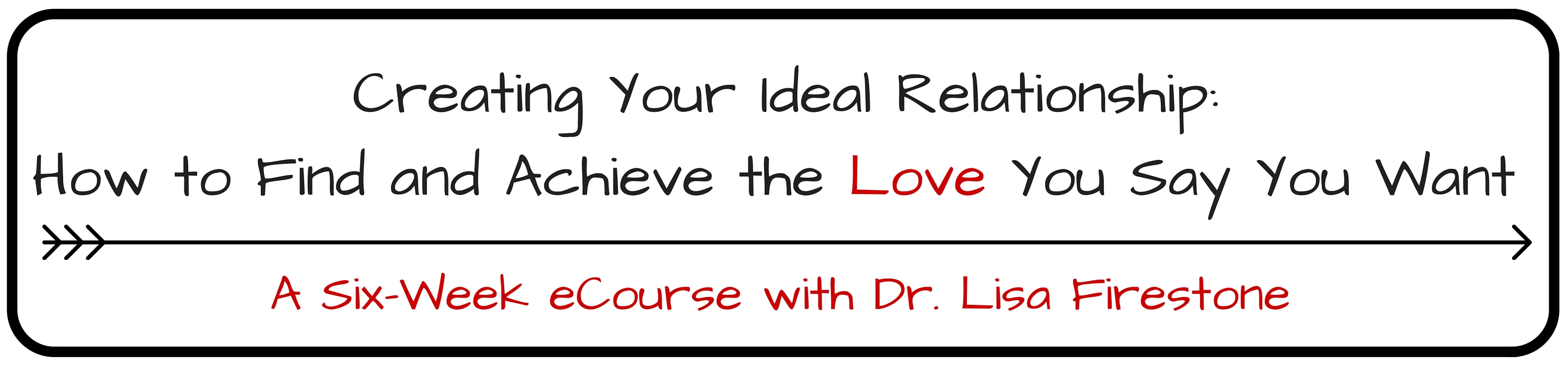 Creating Your Ideal Relationship-How to Find and Achieve the Love You Say You Want